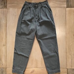 Vintage Directives Gray High Waist Pleated Pants Size 24